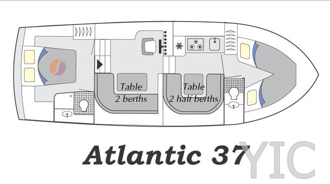 atlantic 37 motor yacht in croatia charter on yachtsincroatia
