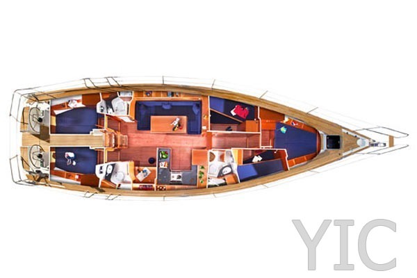bavaria 51 cruiser charter on yachtsincroatia  sailing yacht in croatia