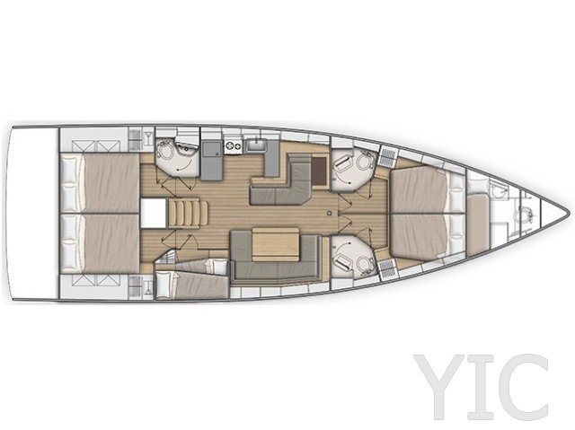 oceanis 511 layout