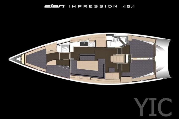 rent a boat kaŠtela elan impression 45,1 2021 new