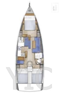 rent a boat pula sun odyssey 410 new 2021