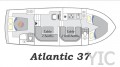 atlantic 37 motor yacht in croatia charter on yachtsincroatia
